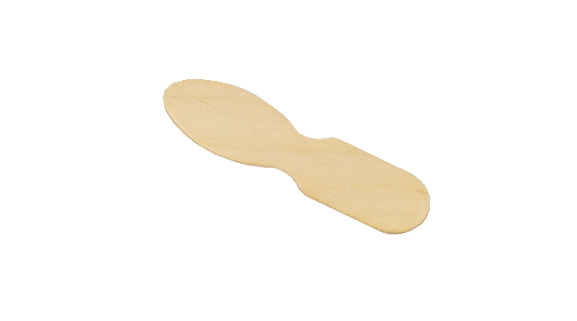 3" Plain Taster Spoons Unwrapped Box of 1,000ct (Item# ASO24W-UN)