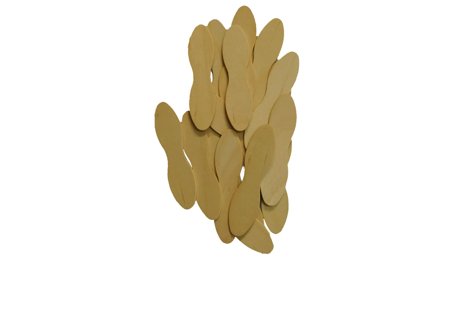 2 3/4" Plain Taster Spoons Unwrapped Case of 200 bands/50ct = 10,000ct (Item# ASO24SS)