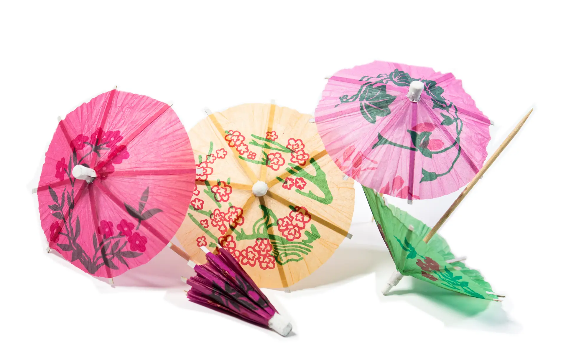 4" Asst. Umbrella Picks Box of 144ct