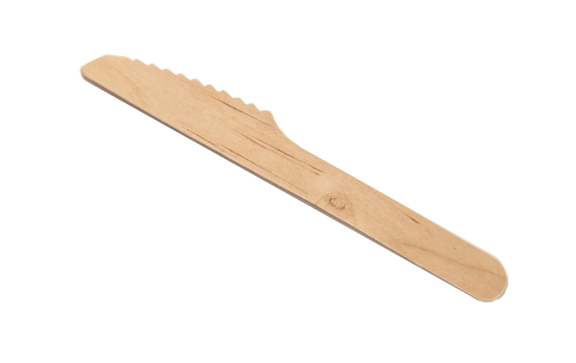 6" Wood Cutlery Knives Case of 1,000ct (Item# Green Knife 158)