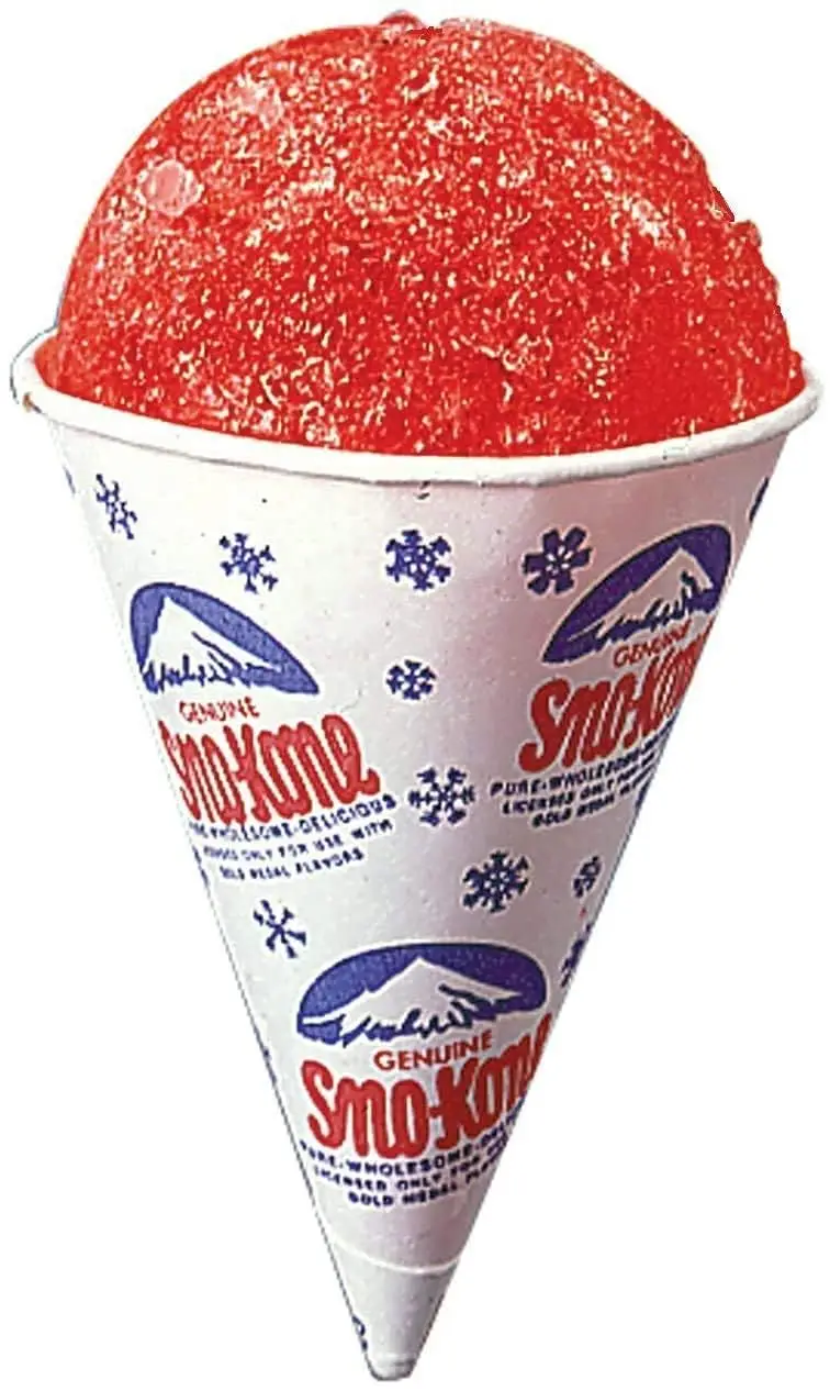 6oz Snow Cone Cups Case of 5,000