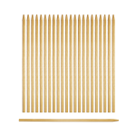 10" x 1/4" Semi Pointed Corn Dog Stick Box - Image 5