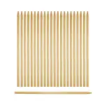 10" x 1/4" Semi Pointed Corn Dog Stick Box - Image 5