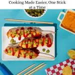 10" x 3/16" Semi-Pointed Corn Dog Sticks Box - Image 5