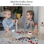 12" x 1/4 Craft Dowels- Pack of 100ct - Image 3