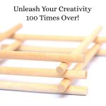 12" x 1/4 Craft Dowels- Pack of 100ct - Image 7