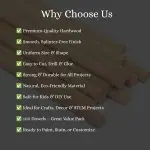 12" x 1/4 Craft Dowels- Pack of 100ct - Image 5