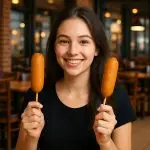 12" x 1/4" Semi-Pointed Corn Dog Sticks Box - Image 4