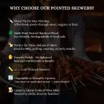 12" x 11/64" Pointed Skewers - Image 6