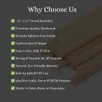 14" x 1/4" Dowel Rods Box - Image 6