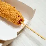 14" x 1/4" Semi Pointed Corn Dog Sticks Box - Image 2