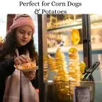 18" x 3/16" Semi Point Corn Dog/Potato Sticks Box - Image 2