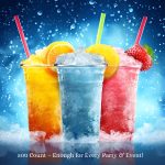 20" Neon Assorted Colors Straight Cut Plastic Straws Box of 500ct - Image 2