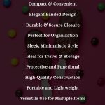 3 1/2" Banded Bowtie Stick Case - Image 5