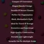 3 1/2" Banded Bowtie Stick Case - Image 5