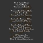 3 1/2 Square Taster Spoon Box (Green Spoon 95) - Image 6