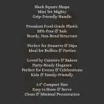 3 1/2 Square Taster Spoon Box (Green Spoon 95) - Image 6