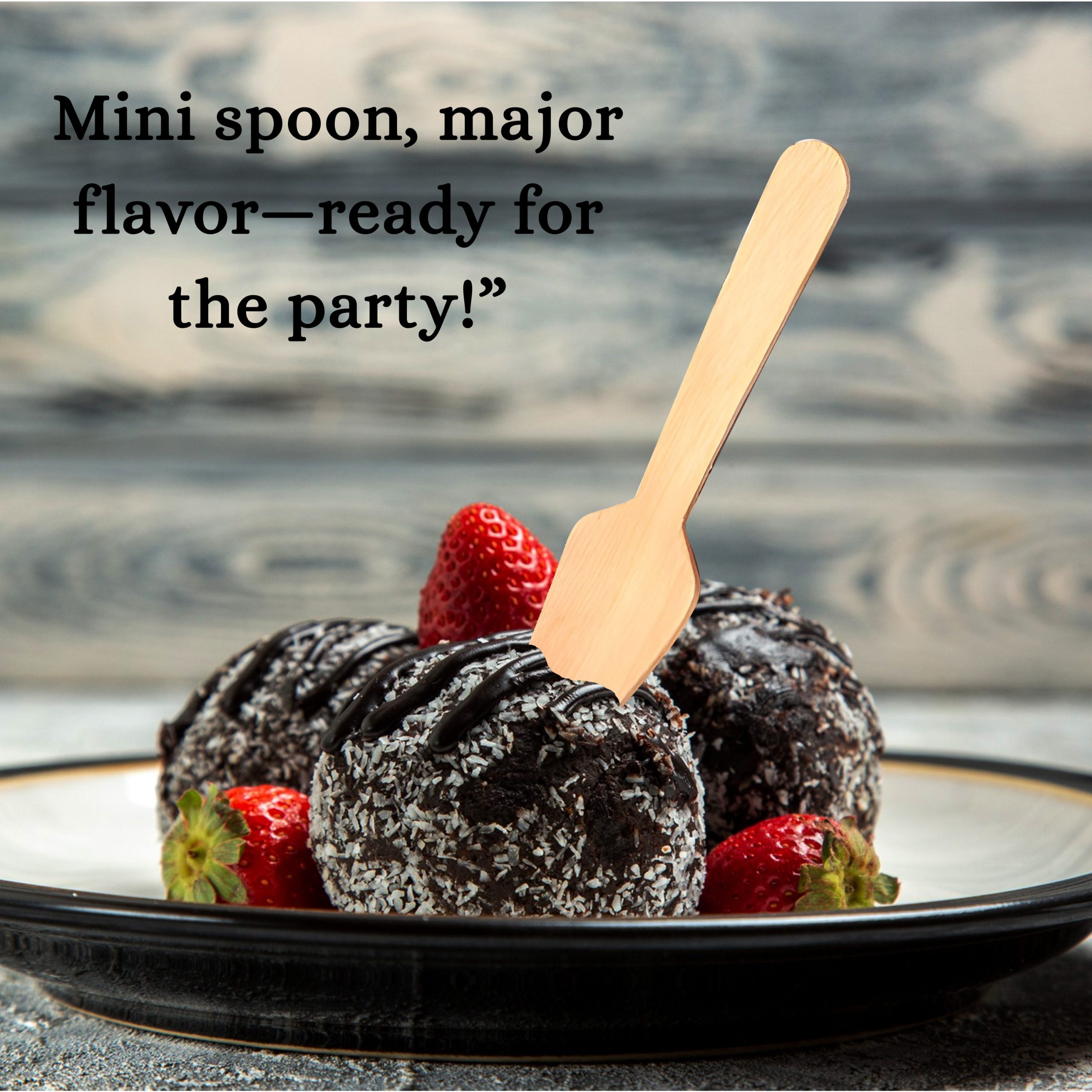 3 12 Square Taster Spoon Box (Green Spoon 95).2 3 1/2 Square Taster Spoon Box (Green Spoon 95) - Image 2