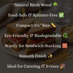 3 1/2" Sandwich Picks Case of 20,000 - Image 5