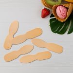 3" Plain 6 Pack Taster Spoons Paper Wrapped Individually Case of 6 pk/1,620ct = 9,720ct (Item# ASO24W6) - Image 4