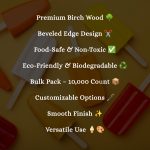 4 1/2" Beveled Edge Ice Cream Sticks Case - Image 6