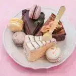 4 1/2" Wood Taster Spoons Box (Item Green Spoon 110) - Image 3