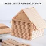 4 1/2" Wooden Craft Sticks Case - Image 2