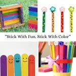4.5" Colored Craft Sticks - Image 3