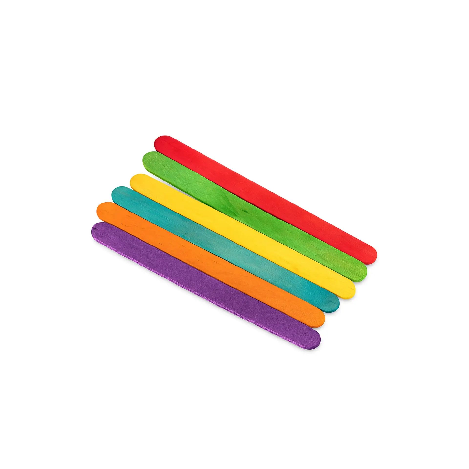 4.5 Colored Craft Sticks.4 4.5" Colored Craft Sticks - Image 1