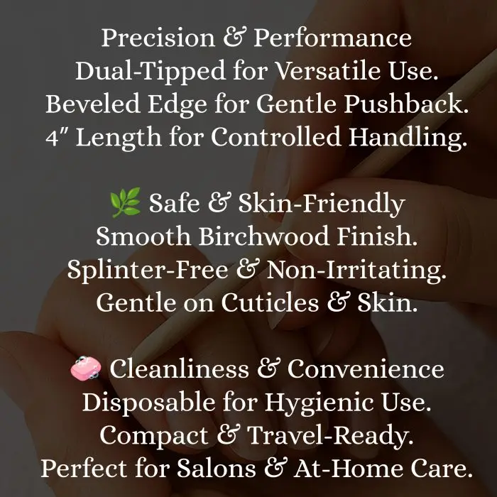 4" Cuticle Stick - Image 7