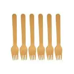 5 1/2" Wood Cutlery Forks Box (Item Green Fork 140) - Image 4
