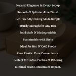 5 1/2" Wood Cutlery Spoons Box (Item Green Spoon 140) - Image 4