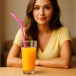 500 ct Plastic Bendable Stretchable Unwrapped Neon Straws - Image 3