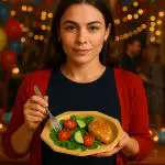 8" Octagon Shaped Plate Perfect Ware( Pack of 50) - Image 2