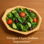 8" Octagon Shaped Plate Perfect Ware( Pack of 50) - Image 3