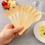 6" Wood Cutlery Spoons Case (Item Green Spoon 158) - Image 5