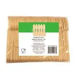 6" Wood Cutlery Spoons Case (Item Green Spoon 158) - Image 3