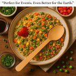 6" Wood Premium Perfect Ware Cutlery Spoons. Case of 1,000ct (Item# Perfect Ware 165SP) - Image 3