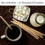 7 1/2" Coffee Stirrers With Round Ends Box - Image 3