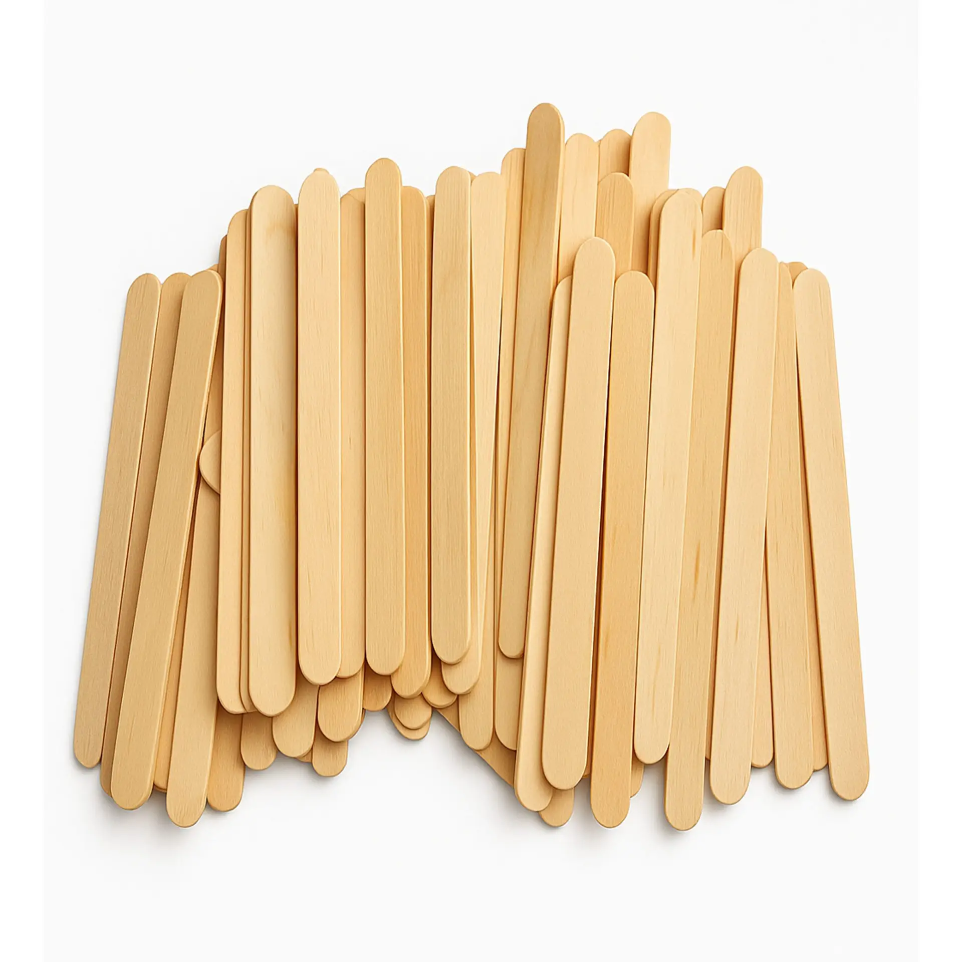 7 12″ Eyebrow Stick Round Ends.5 7 1/2" Eyebrow Stick Round Ends Case of 10 boxes/1,000ct = 10,000ct - Image 1