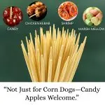 7 1/2" x 3/16" Semi Pt Corn Dog Stick Box (Item WRS75SP) - Image 2