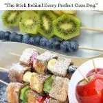 7 1/2" x 3/16" Semi Pt Corn Dog Stick Box (Item WRS75SP) - Image 4