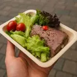 7" Wooden Disposable Rectangular Plates Perfect Ware - Image 4