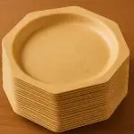 8" Octagon Shaped Plate Perfect Ware( Pack of 50) - Image 4