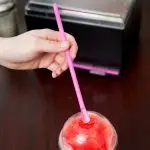 8" Neon Unwrapped Spoon Straws Assorted Colors - Image 6