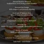 Bamboo Pick 7 10 bags/100ct=1,000ct - Image 5