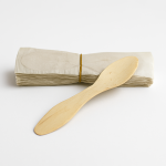 5" Plain 12 Pack Taster Spoons Paper Wrapped Individually Box - Image 6