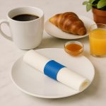 Napkin Bands 4.5" x 1.5" - Blue Box of 2,000 - Image 6