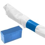 Napkin Bands 4.5" x 1.5" - Blue Box of 2,000 - Image 3