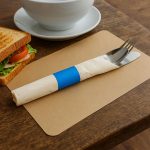 Napkin Bands 4.5" x 1.5" - Blue Box of 2,000 - Image 4